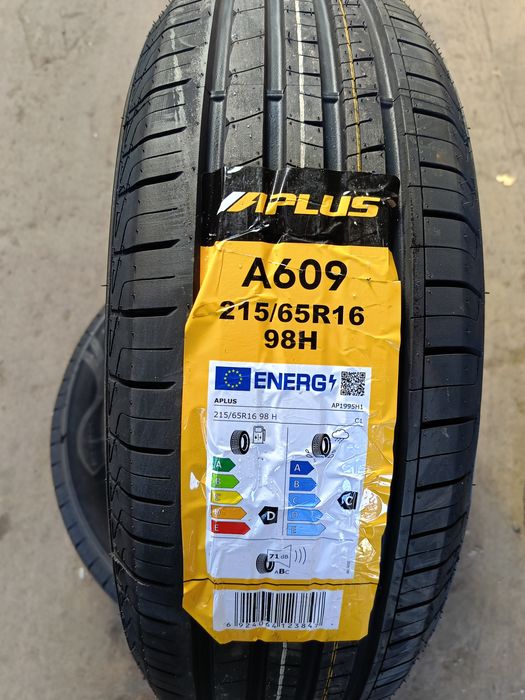 НОВИ ЛЕТНИ -16цола -215/65-1бр.-125лв."APLUS"-с монтаж и баланс