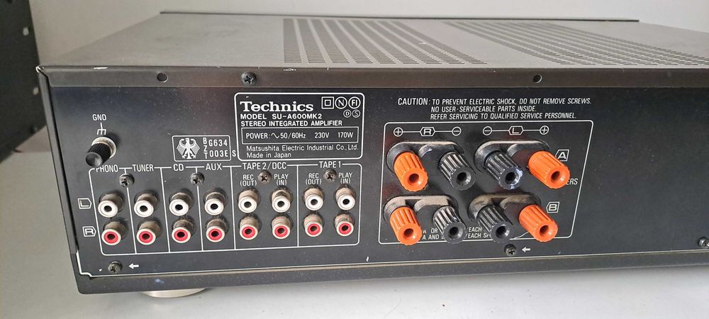 Technics SU A 600 MK 2 amplificator stereo hi fi statie Japan
