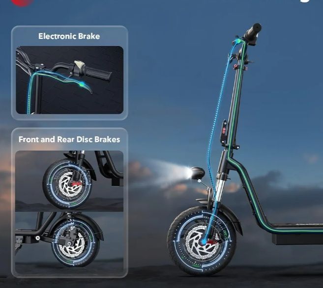 Bicicleta electrica trotineta electrica iScooter i12