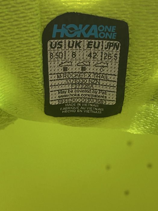 Hoka Rocket X Trail, masura 42