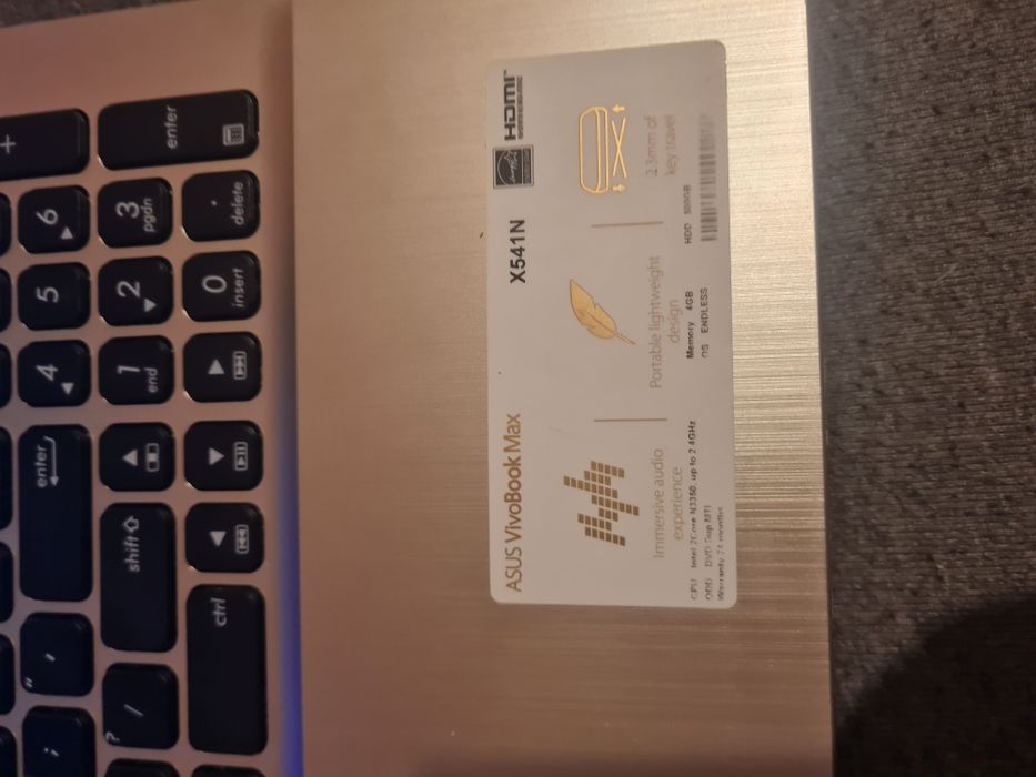 Vand leptop Asus
