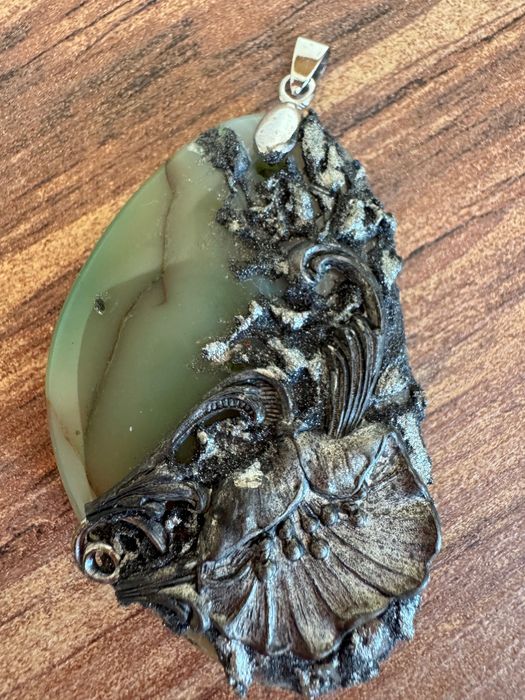 Авторски винтидж комплект от ахат