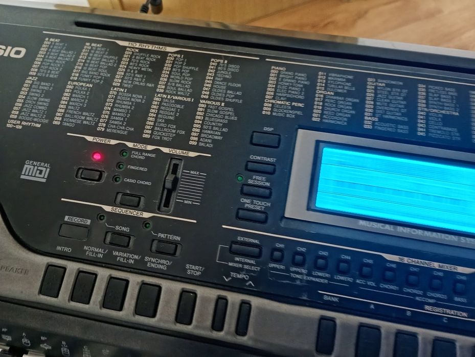 Casio CTK 811EX Pian  orga electronică