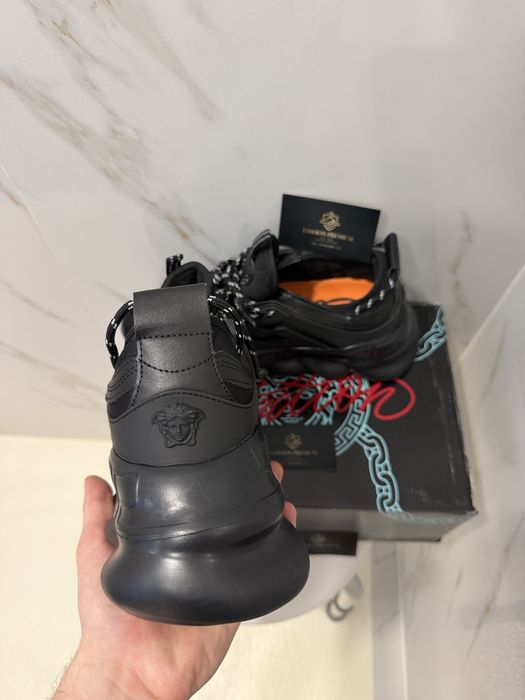 *OFERTA* Versace Chain Reaction Full Black PREMIUM 36-46