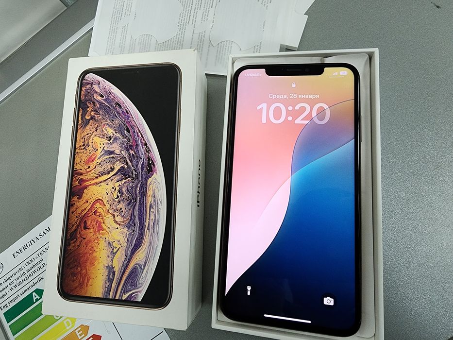 Iphone Xs Max LL/A Gold 64GB Face id true Xammasi ishlidi