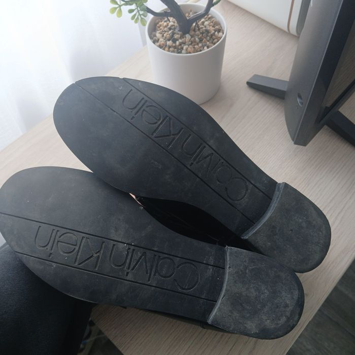 Mocasini piele naturală calvin klain