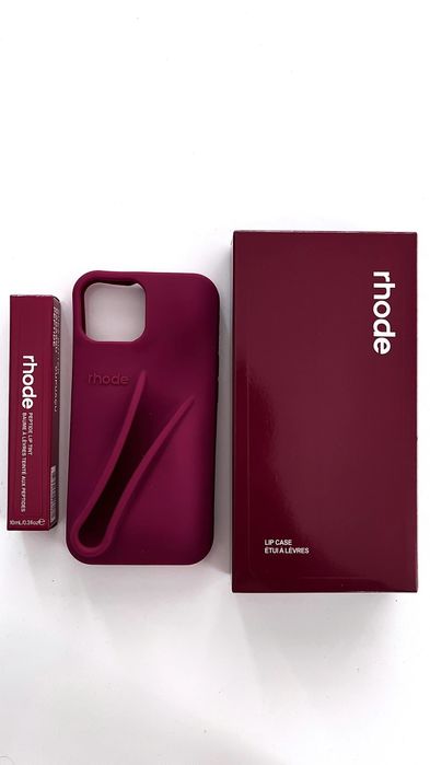 Rhode case+lipgloss iph 13/14/15
