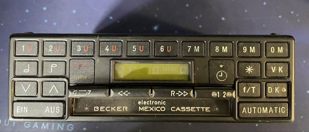 Radio Casetofon Becker Mexico Cassette (Mercedes, Porsche, Bmw)