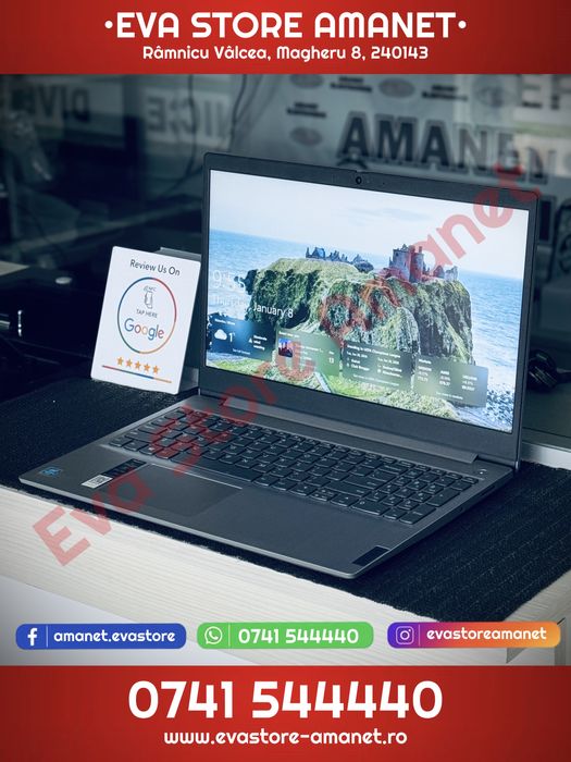 Laptop 15.6” LENOVO IdeaPad 3 Intel Gold 2.40 GHz 256GB SSD 4GB RAM