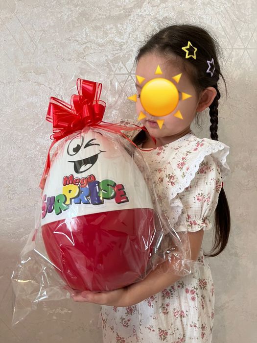 Киндер бокс подарок новогодний сладости