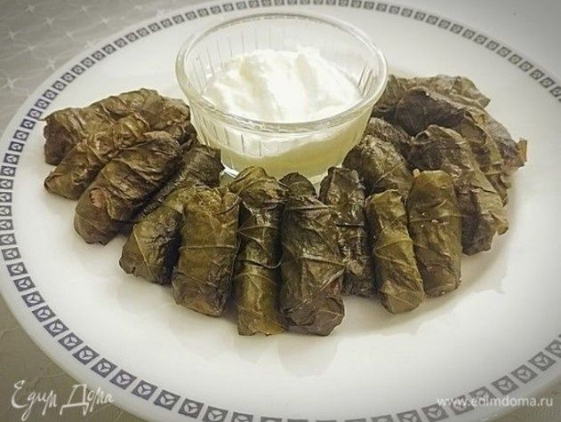 Листья винограда из своего сада,  для кулинарии