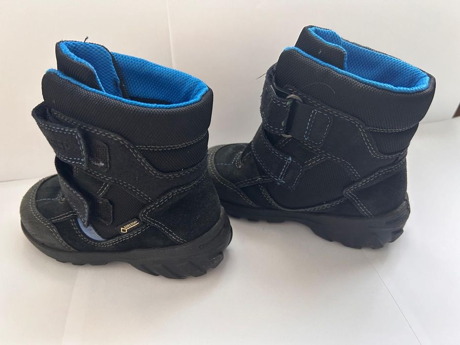 Ghete Ecco îmblănite, mărimea 24, cu GoreTex