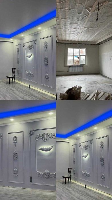 Евроремонт квартир и домов - Отделка / ремонт Алматы на Olx