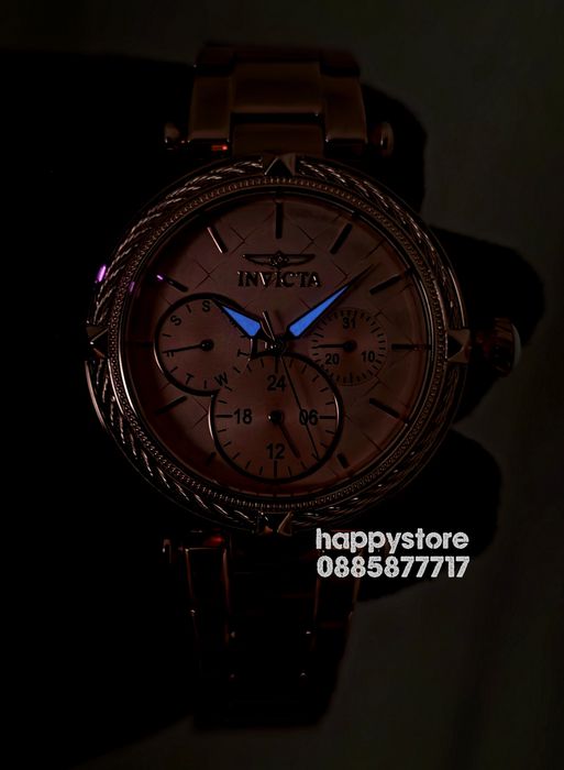 INVICTA Eterna Rose gold 36 mm, нов дамски часовник