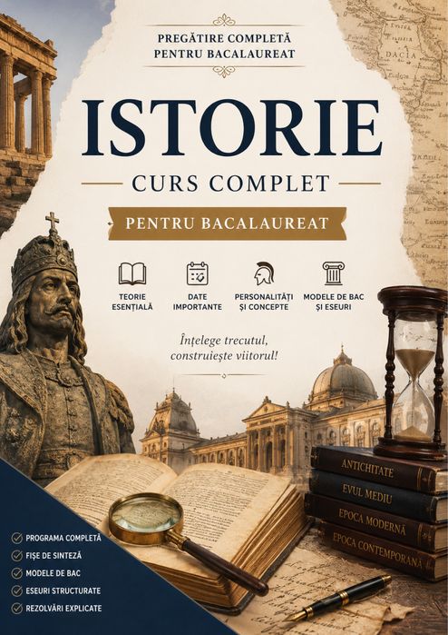 Ofer meditatii la Istorie pentru Bac sau Admitere Politie