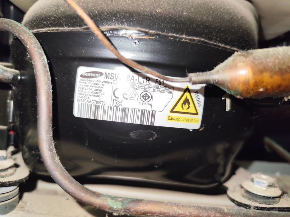 Холодильник в рабочем состоянии