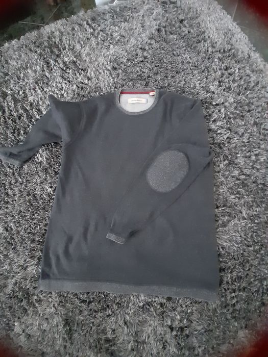 Сив мъжки пуловер 2XL