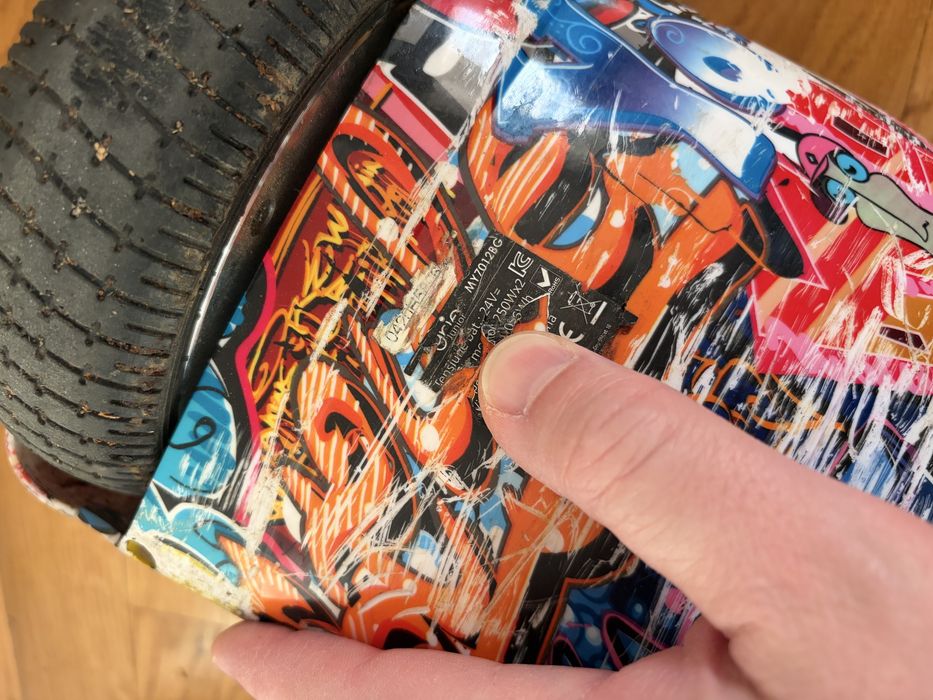 Scooter hoverboard electric Myria, roti 6.5 inchi, geanta inclusa