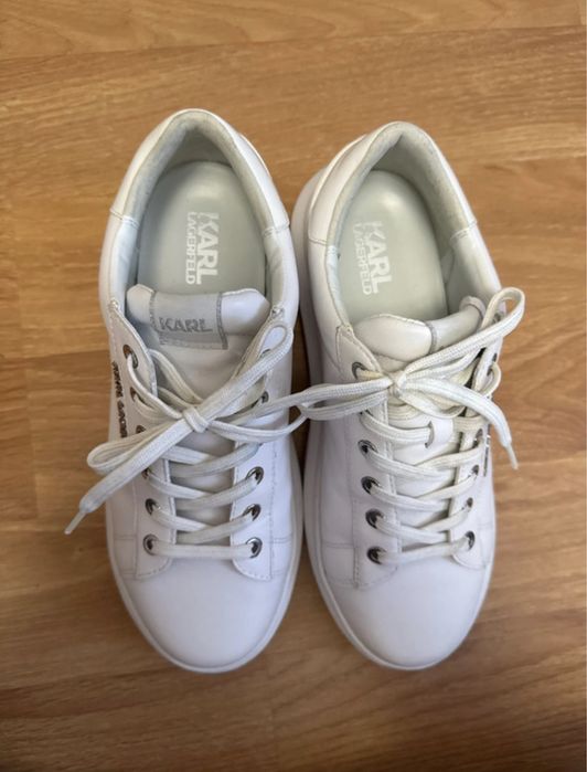 Karl Lagerfeld pantofi sport din piele