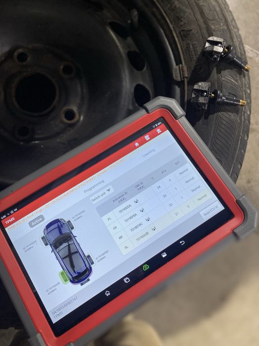 Activare Senzori Presiune Roti ( TPMS )