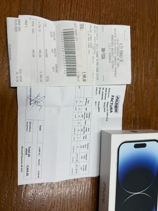 Iphone 14 pro 128 gb neverlocked baterie 100%