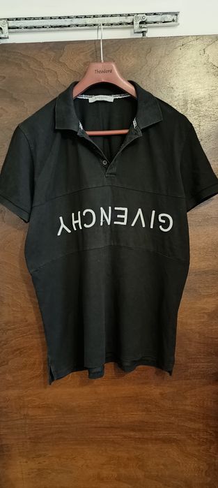 Givenchy reverse logo Moncler polo