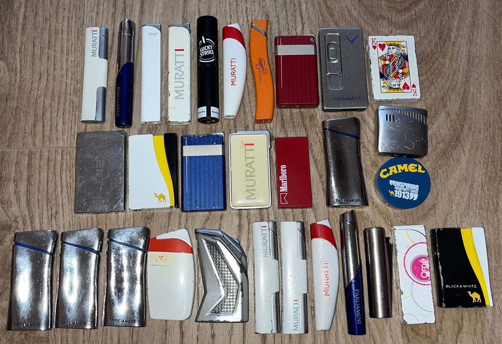 Метални рекламни запалки незаредени по 2 лв