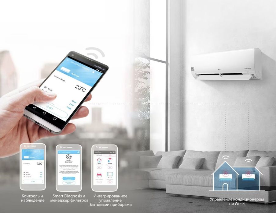 LG Konditsioner 12 Dual Inverter sotiladi