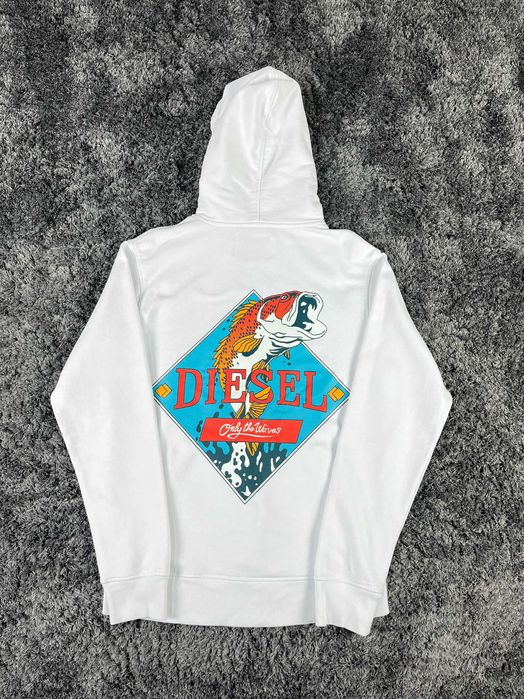 Diesel Only The Waves Beachwear Hoodie Мъжко Горнище