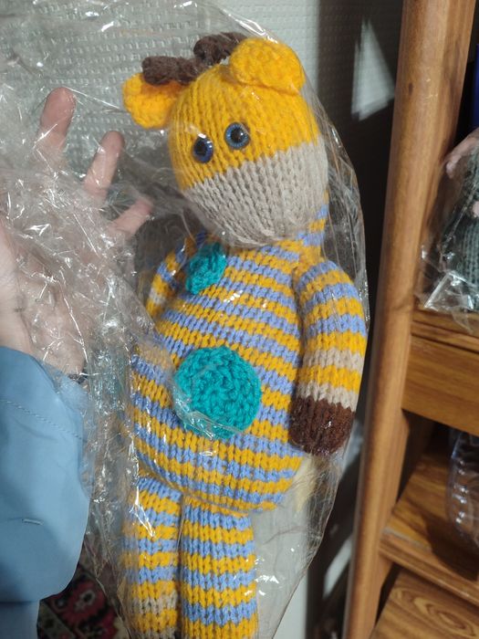 продажа вязанных игрушек