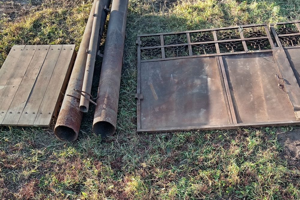 Ворота с калиткой