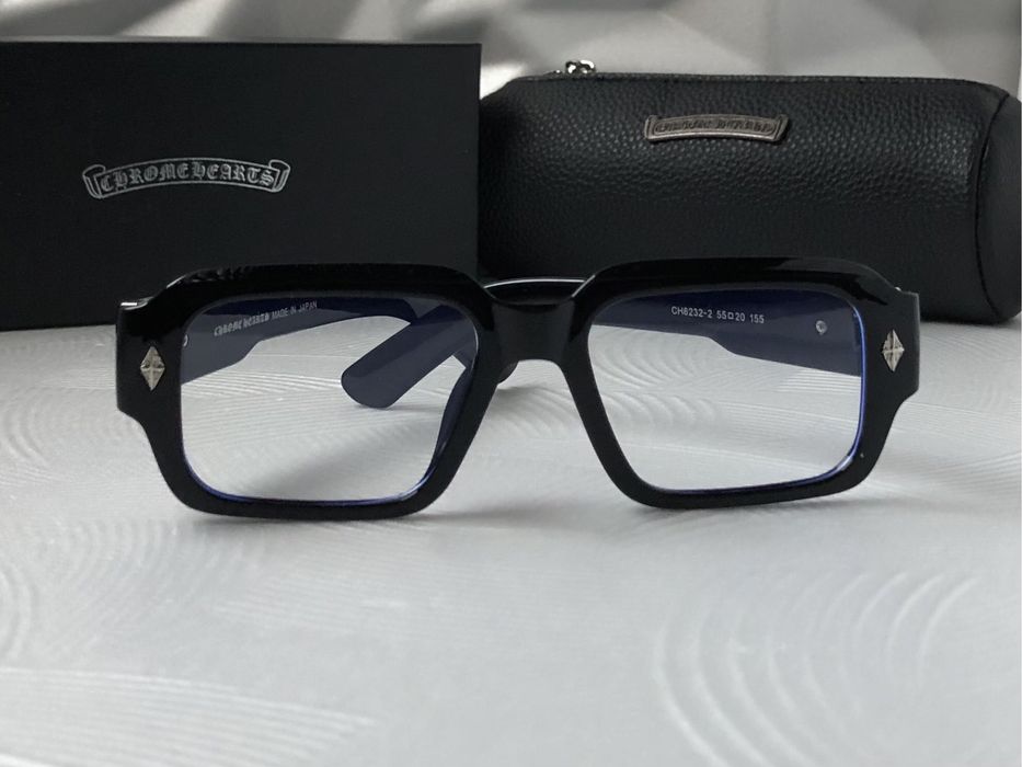 Очила за компютър Диоптрични рамки прозрачни слънчеви chrome hearts