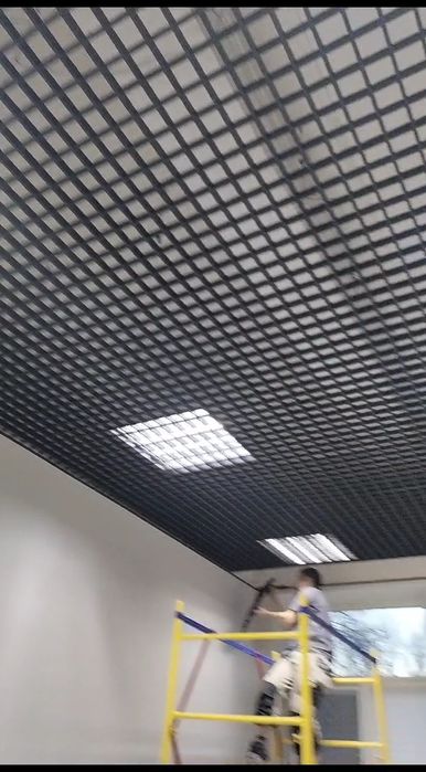 Монтаж подвесные  потолки