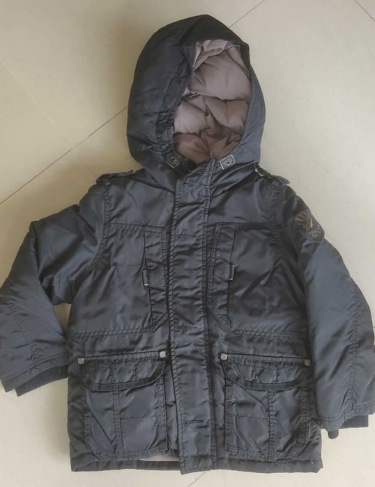 Детски топъл пухен яке ZARA, размер 118 (за възраст 5-6 години)
