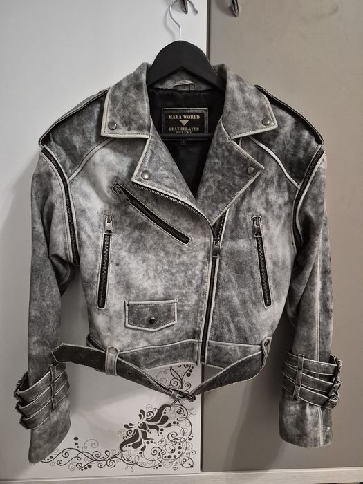 Geaca de piele dama Maya World