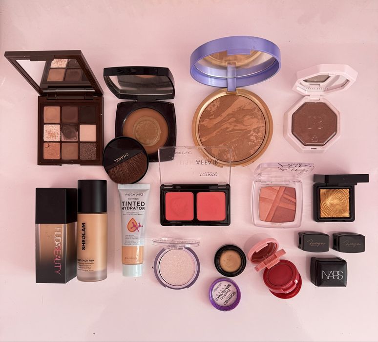 Декоративна козметика Huda beauty, Dior, Chanel, Essence, Catrice