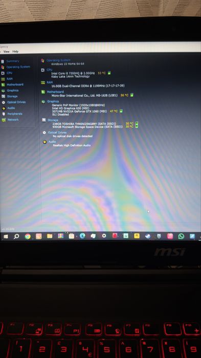 Sale! Laptop gaming MSI