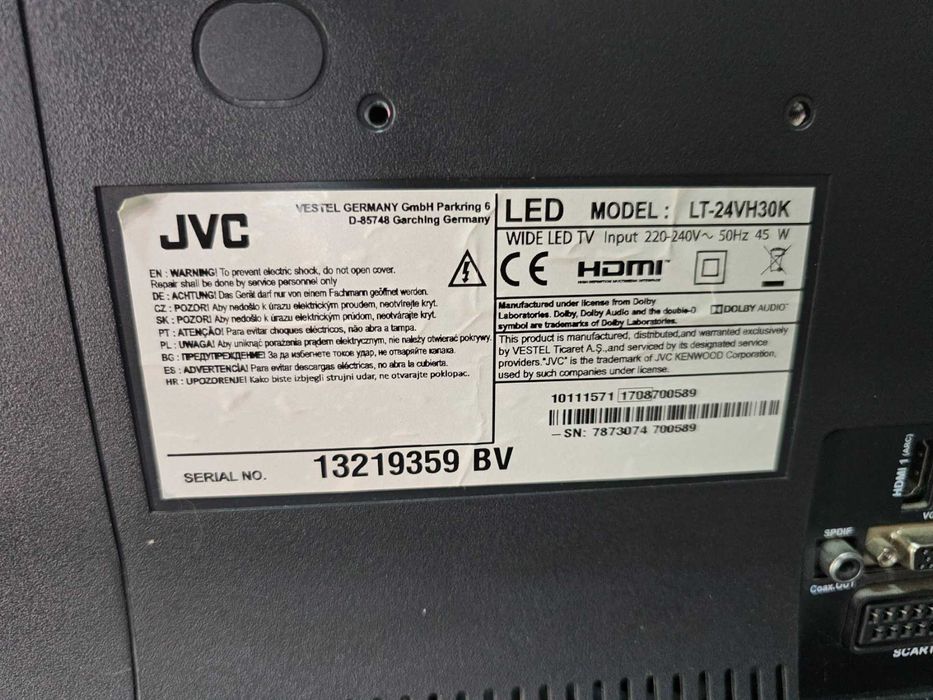 Телевизор JVC LT-24VH30K
