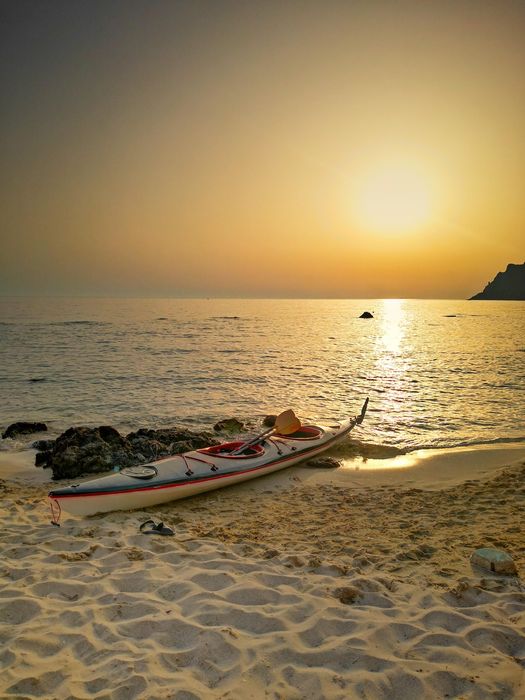 Каяк двуместен, експедиционен, оборудван