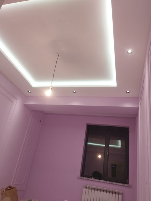 Квартера ремонт под клуч кафель санузиль  Пластик декор ламинант мал