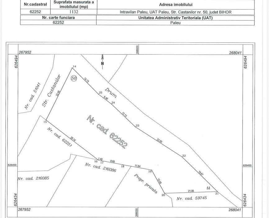 Teren Zona Oncea/Paleu Oradea