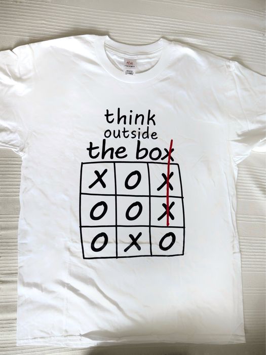 Тениска с послание,  размер L