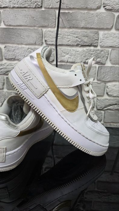 Кожаные кроссовки Nike