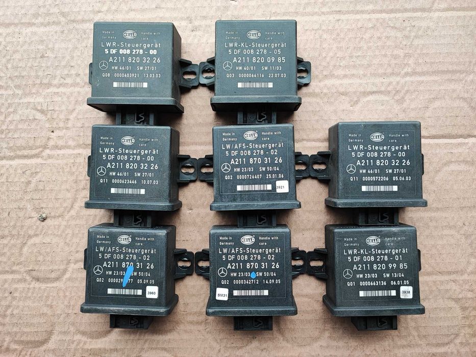 Модули релета блокове от Мерцедес