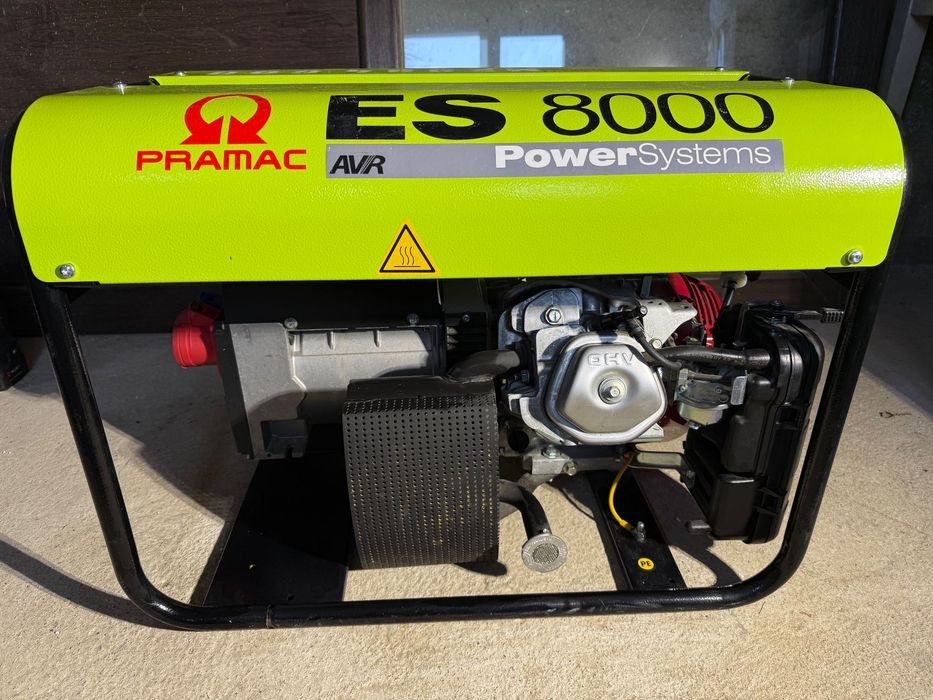 PRAMAC ES 8000 – Honda GX390 | Трифазен професионален генератор