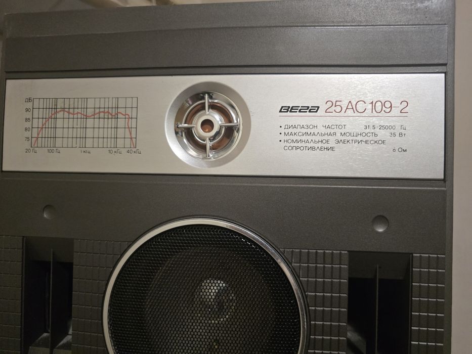 Колонки  Вега 25ас 104 (они же 50ас 104)