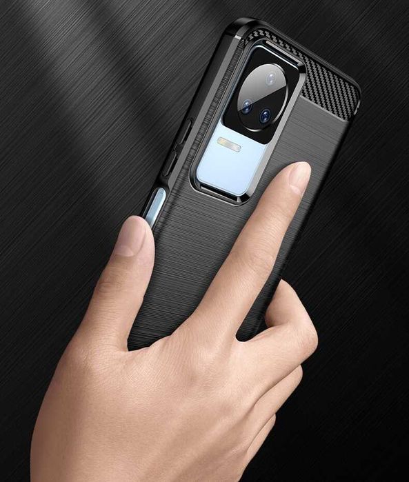 Xiaomi Poco F4 - Удароустойчив Кейс Гръб CARBON