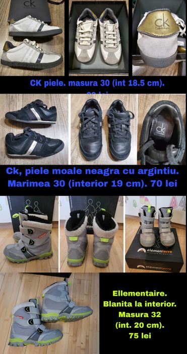 Sandale tenesi slapi Nike Adidas Crocs 30-35
