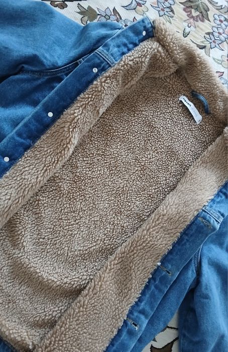 Мужской джинсовый куртка