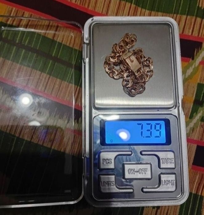 Продам золотой браслет плетение бисмарк